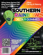 Load image into Gallery viewer, Southern Rainbow Delta 9 Gummies
